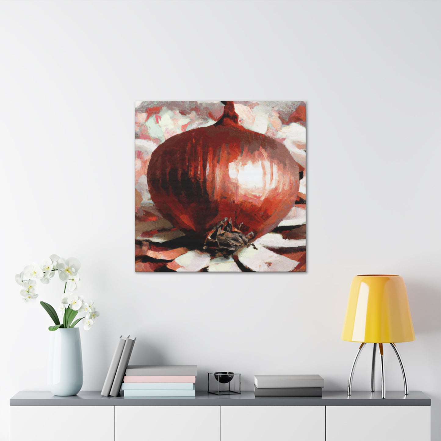 Onion in Baroque - Canvas