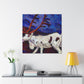 Reindeer O' Sunset - Canvas