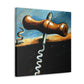 "Corkscrew in Realism" - Canvas