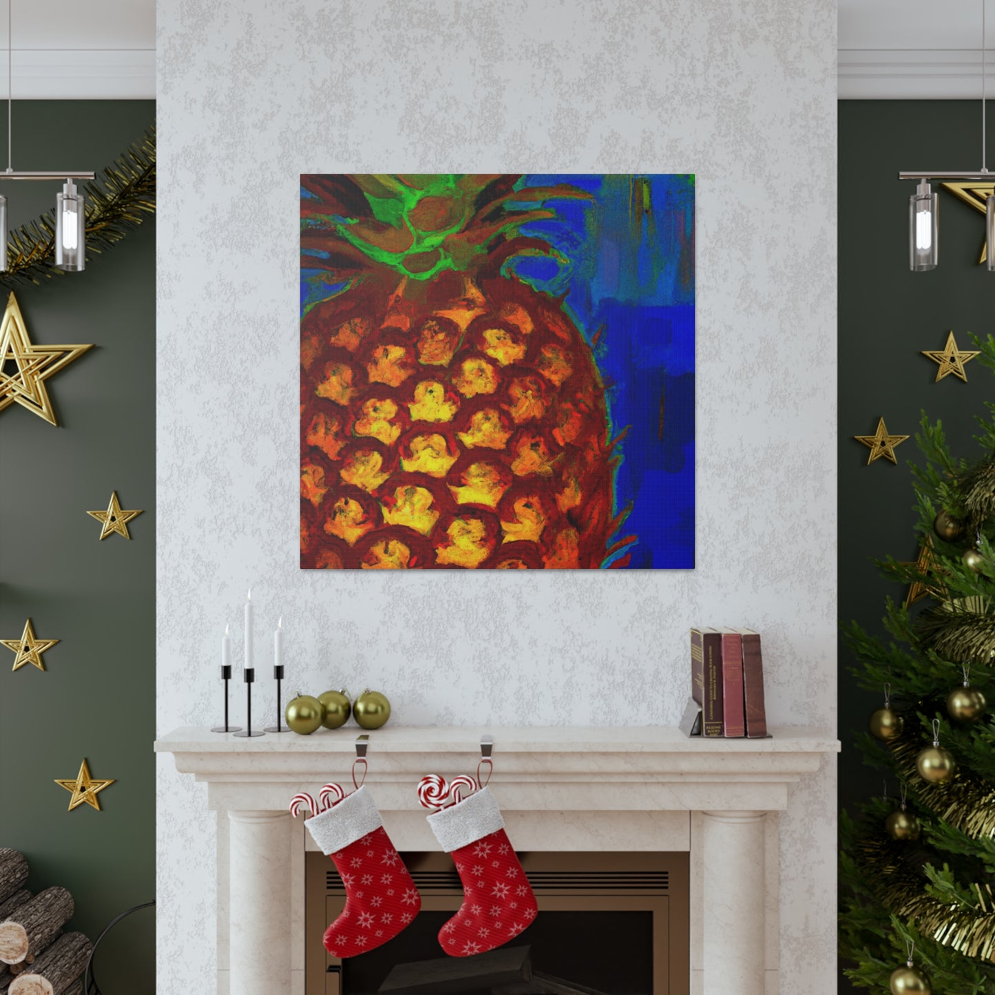 Pineapple Perplexion - Canvas