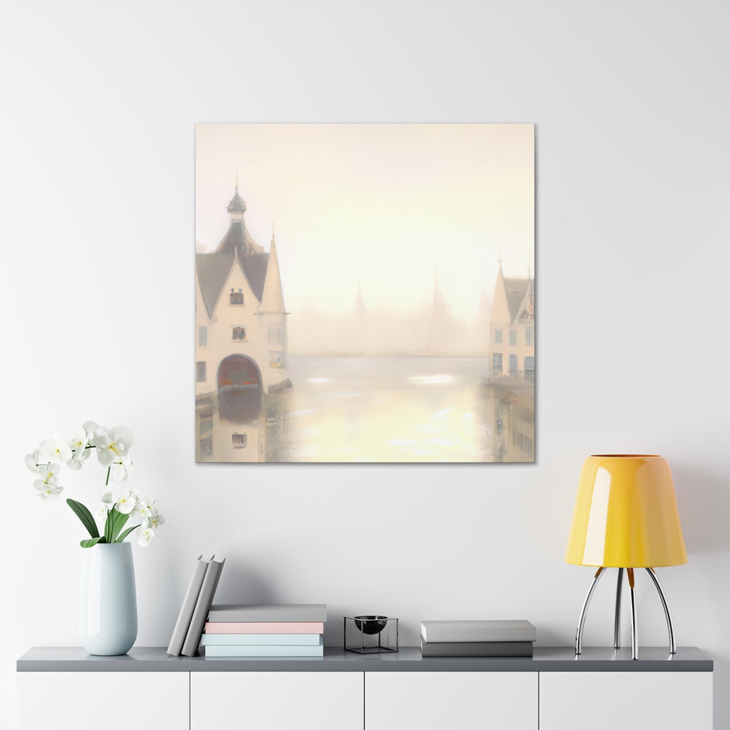 "Tudor's Glorious Garden" - Canvas