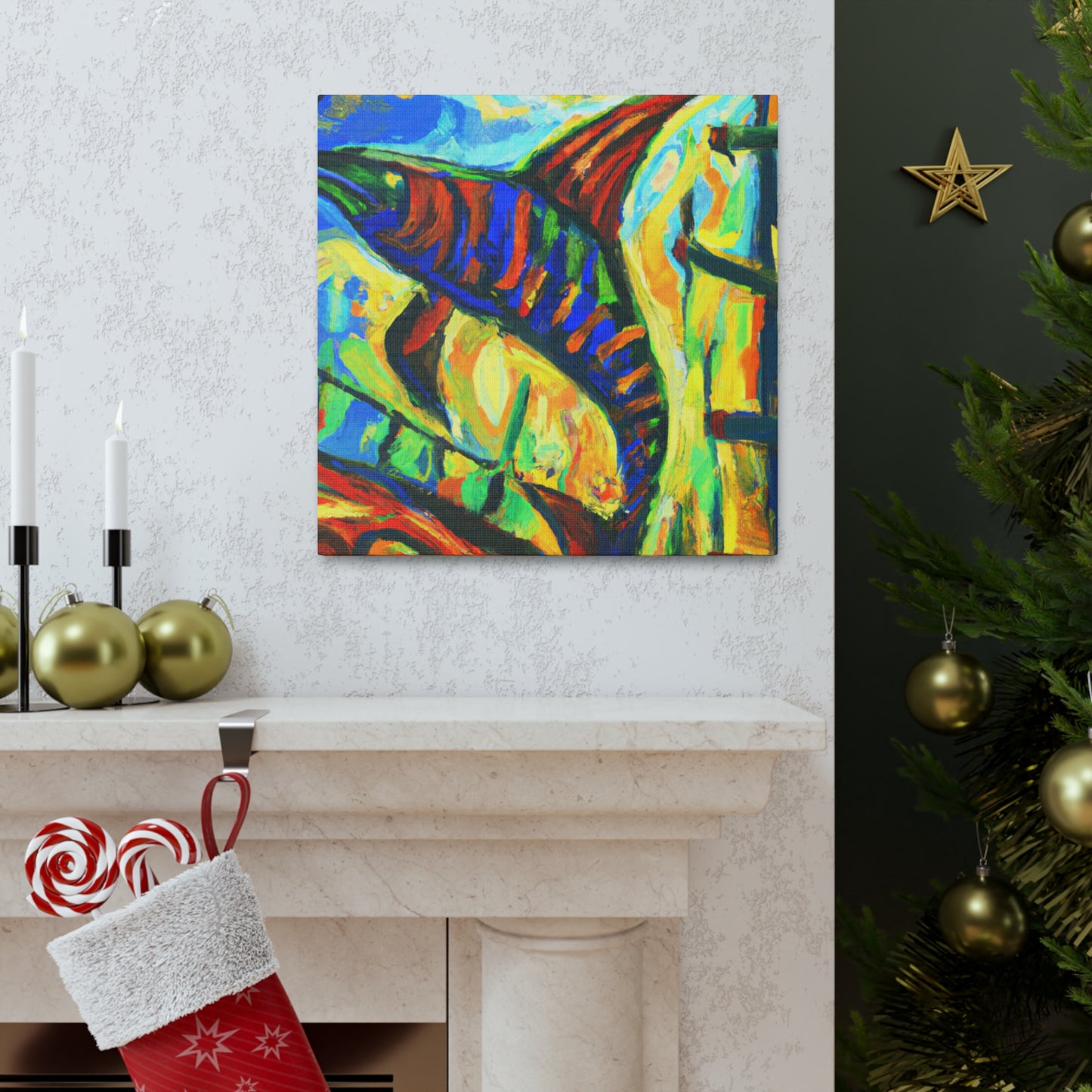 Sailfish of Expressionism - Canvas