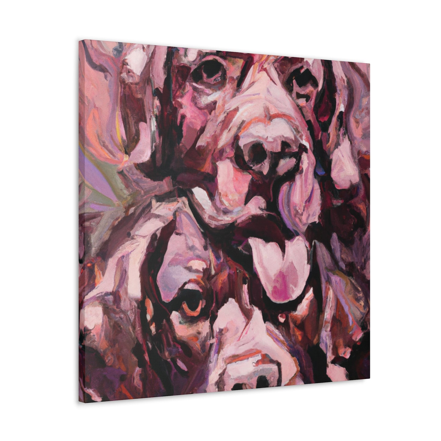 Loving Labrador Retriever - Canvas