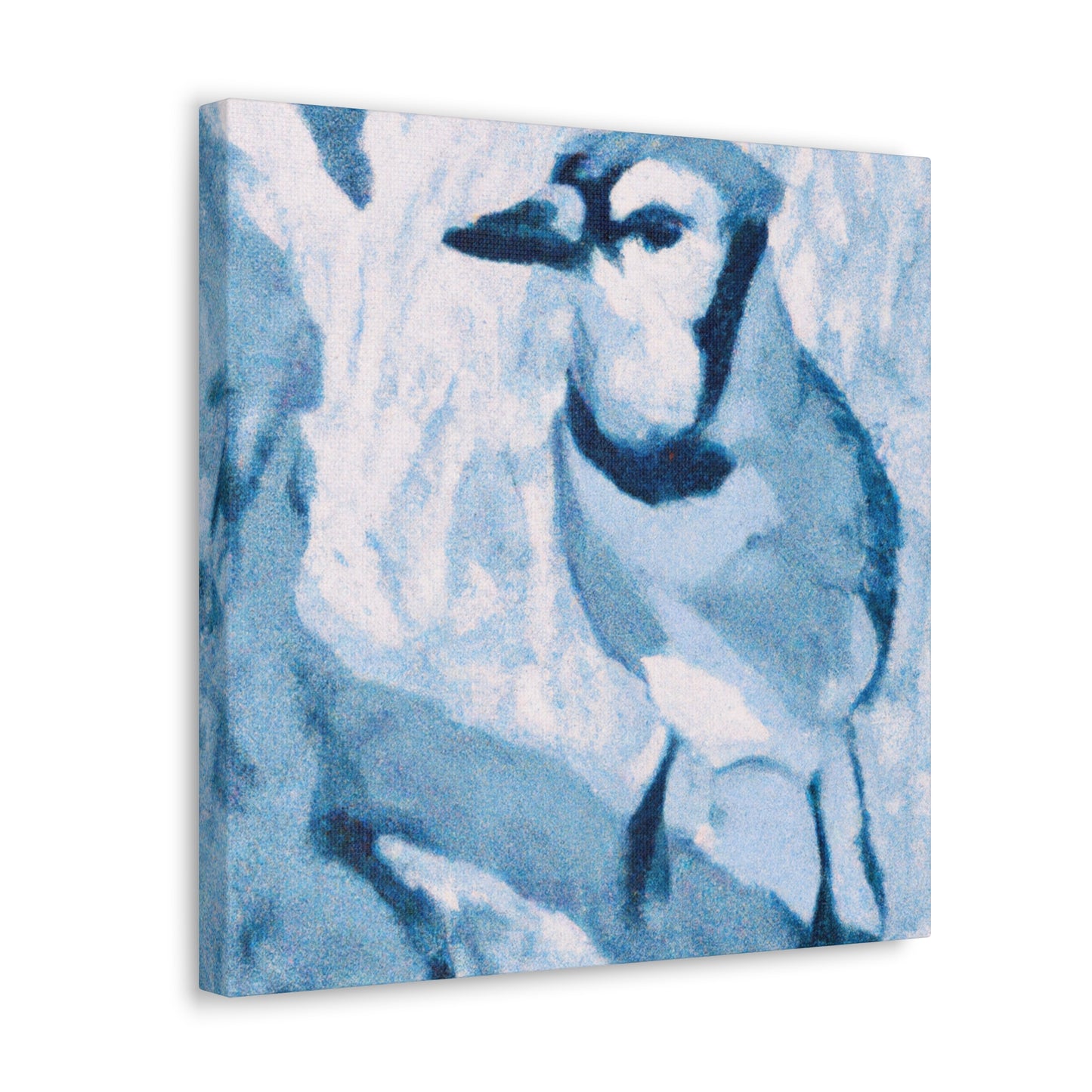 Blue Jay Uplifting Joy - Canvas