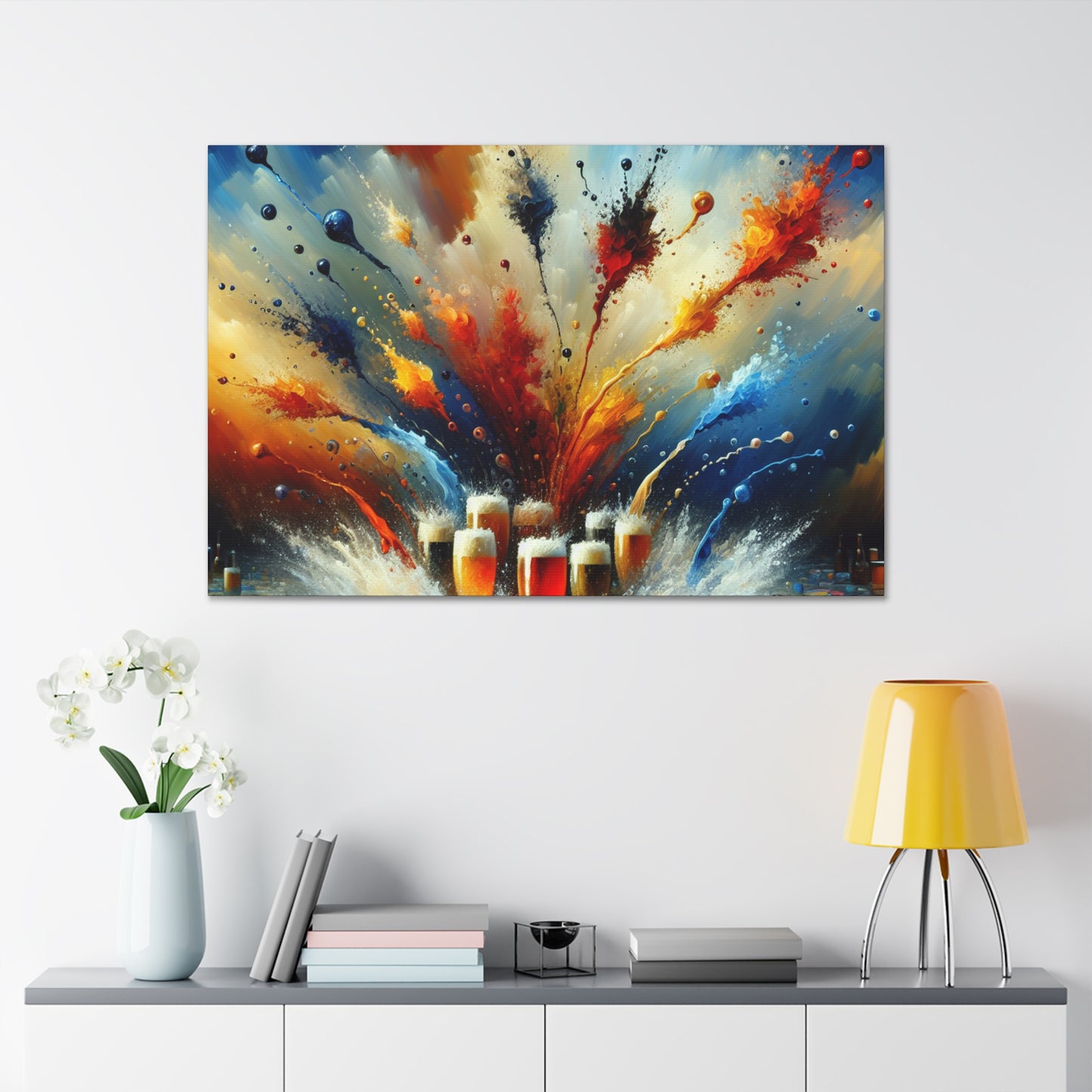 Alehouse Revelry Renaissance Romance - Canvas