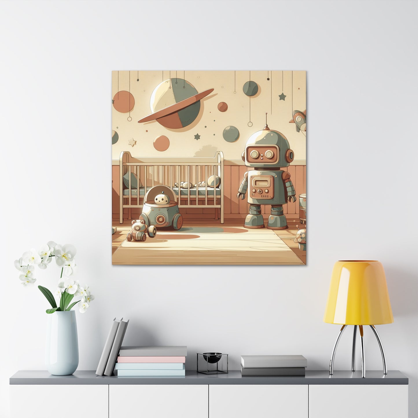 Cosmic android odyssey - Canvas