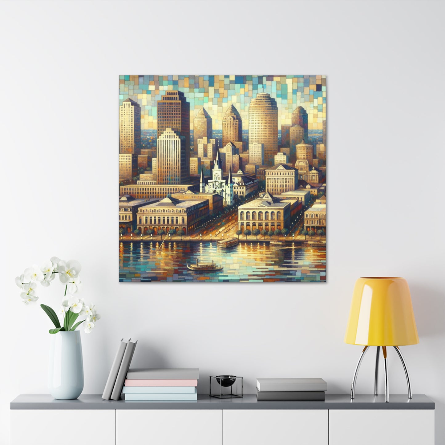 Jazz City Serenade - Canvas