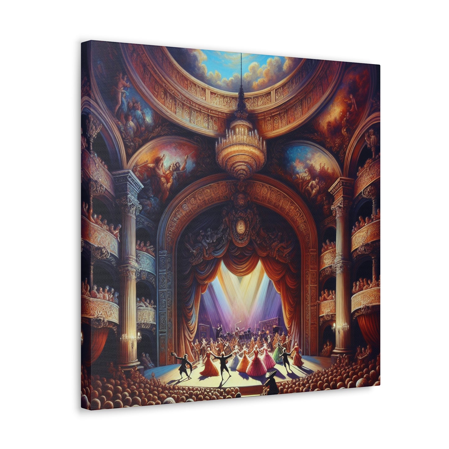 Harmonious Melodies Unveiled - Canvas