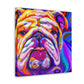 Bulldog in a Dream - Canvas