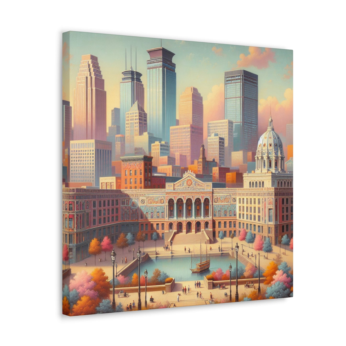 "Enchanting Minneapolis Splendor" - Canvas