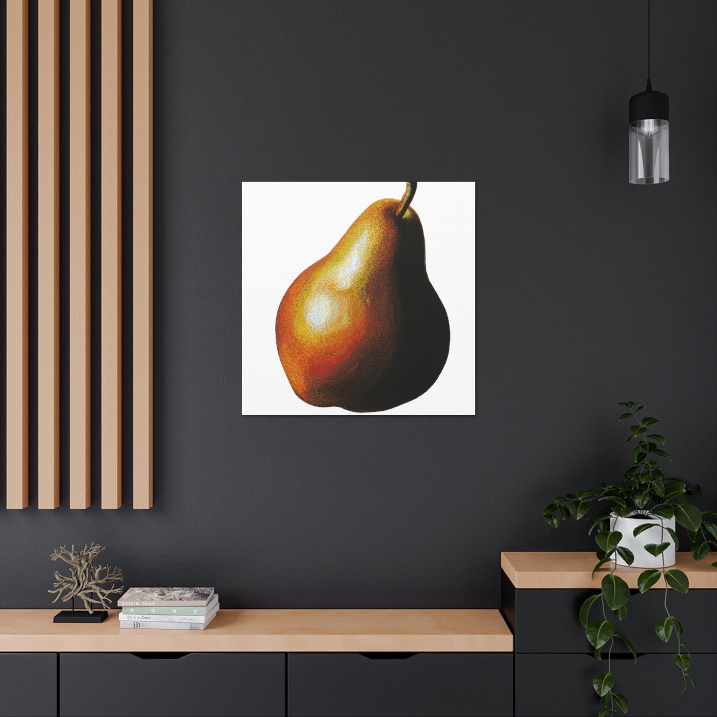 Pear in Autumn Sun - Canvas