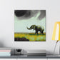 Elephant's Surreal Dream - Canvas