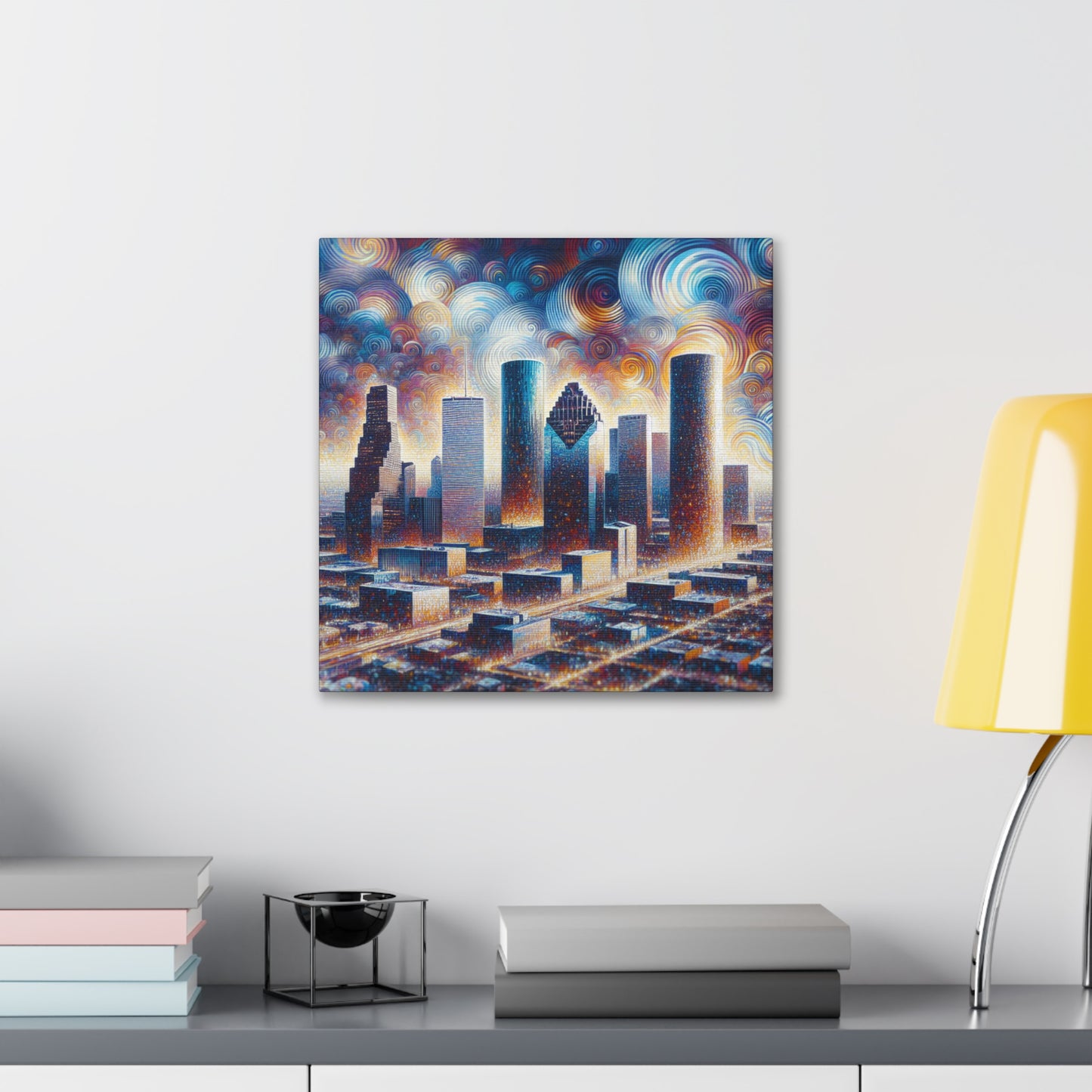 "Urban Visions Unveiled" - Canvas