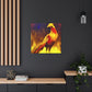 "Golden Pheasant Dance" - Canvas