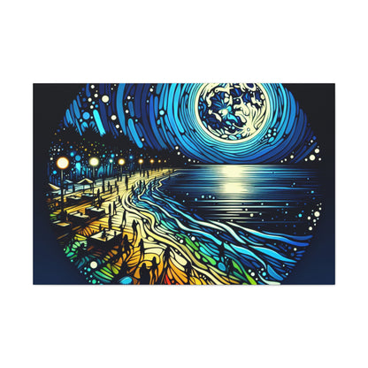 Silver Sands Soiree. - Canvas