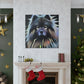 Keeshond Digital Delight - Canvas