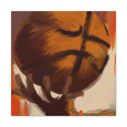 "Basketball Art Cascade". - Canvas