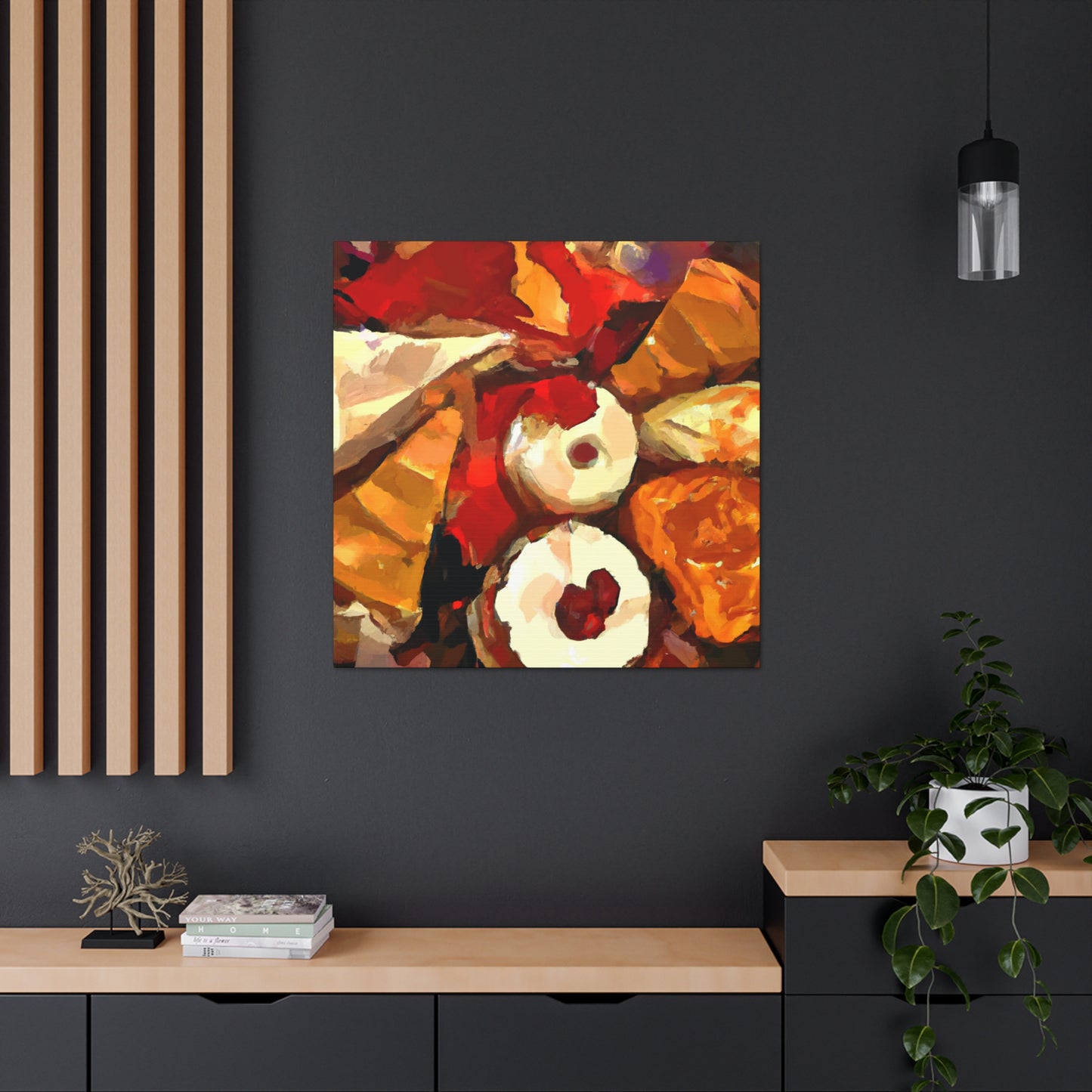 "Temptations of Sweets" - Canvas