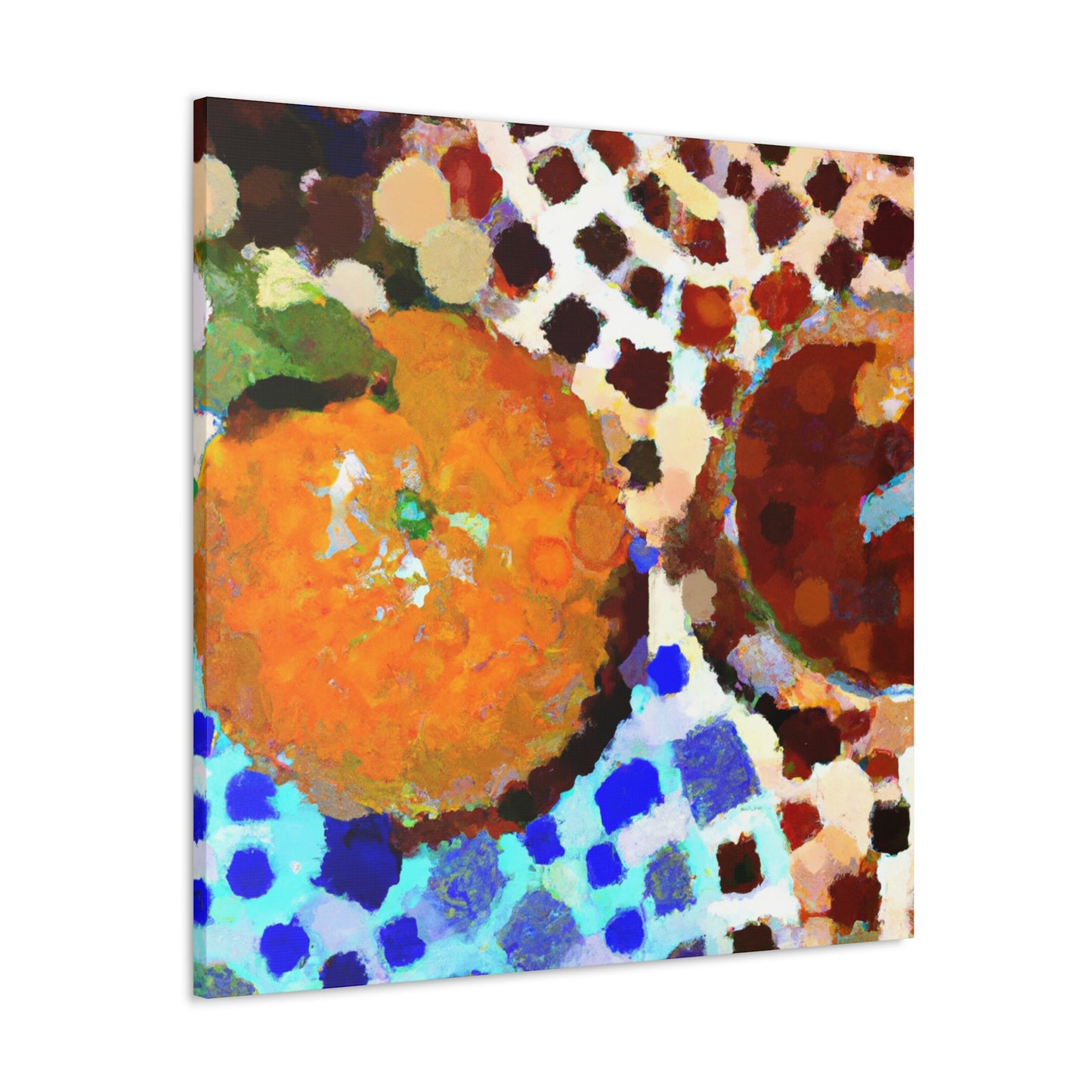 "Orange Slice of Nature" - Canvas