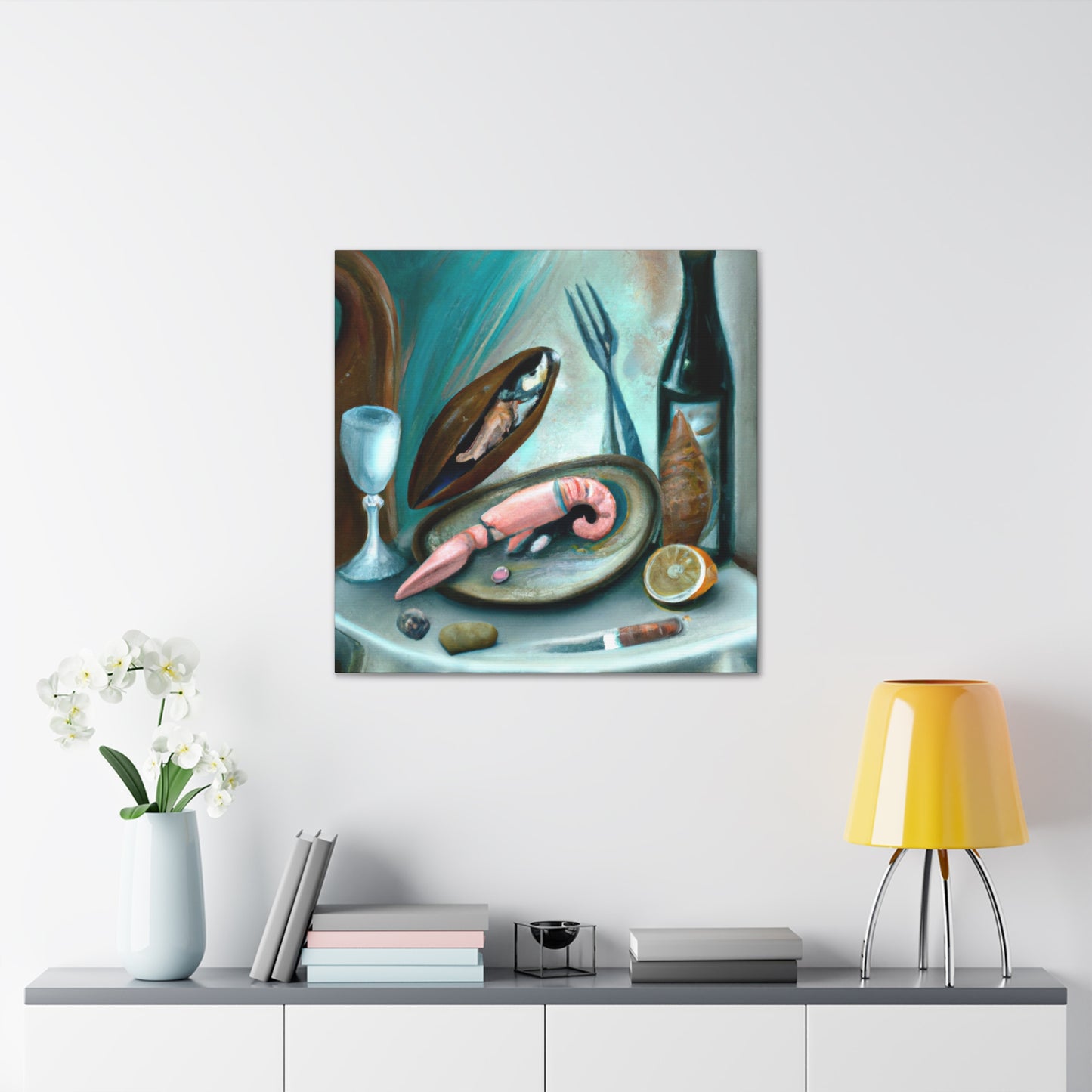 Seafood Surreal Dream - Canvas