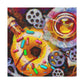 "The Clockwork Doughnut" - Canvas