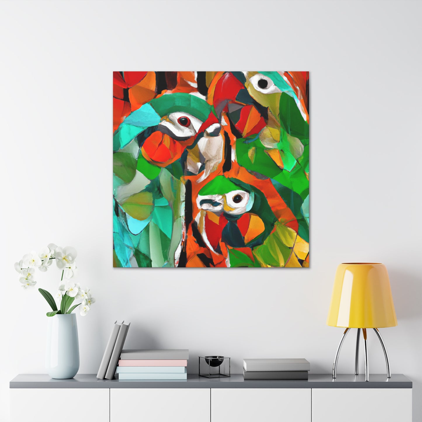 Senegal Parrot Symphony - Canvas