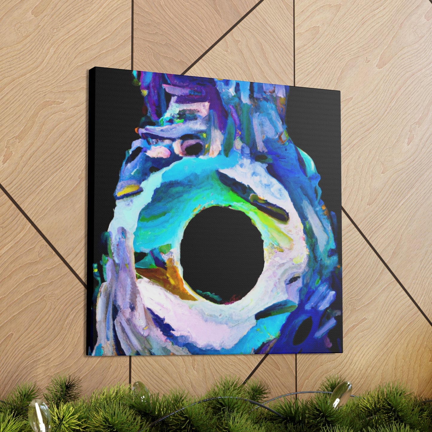 "Doughnut of Joyful Vibrance" - Canvas