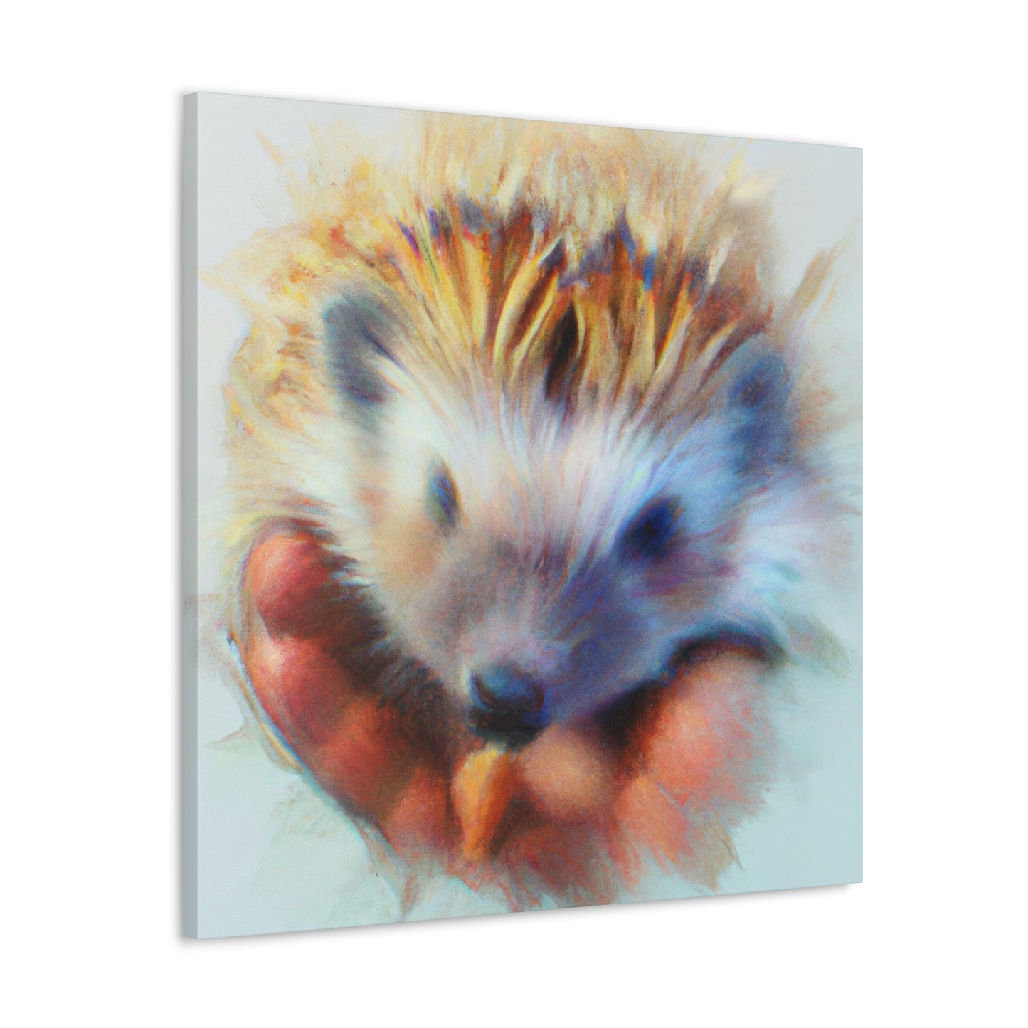 "Hedgehog in Hyperrealism" - Canvas