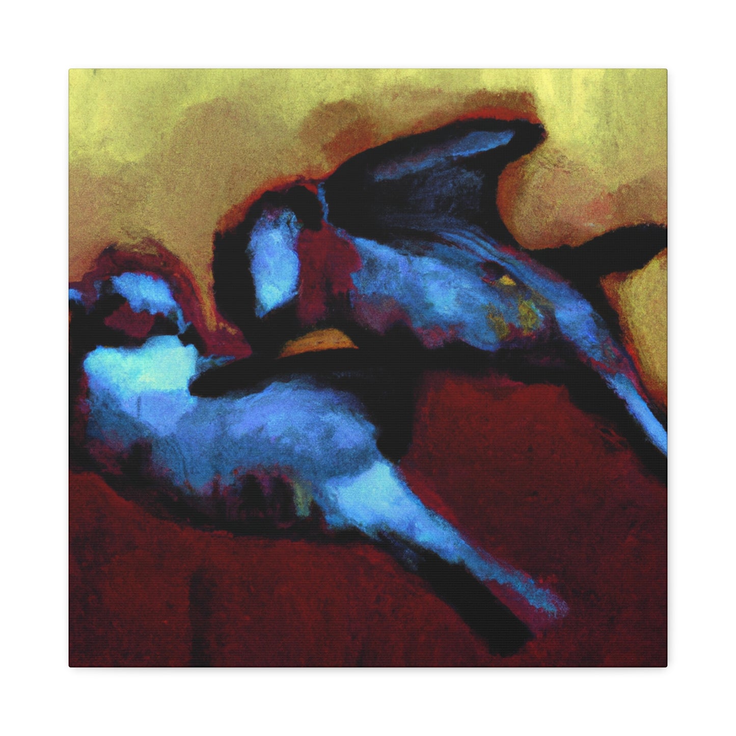 "House Sparrow's Abstraction" - Canvas