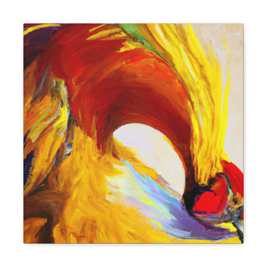 "Golden Pheasant Splendor" - Canvas