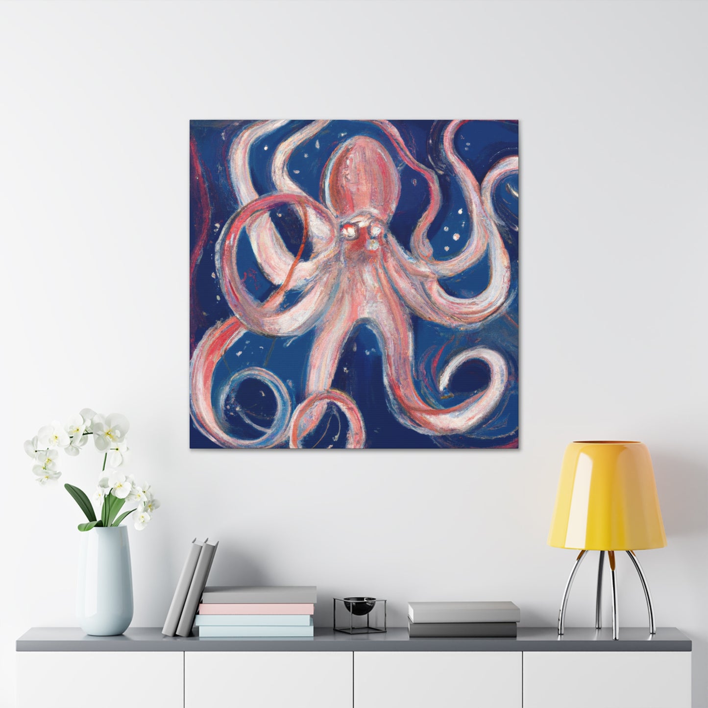 Octopus Underwater Oasis - Canvas