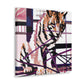 Tasmanian Tiger Roars - Canvas