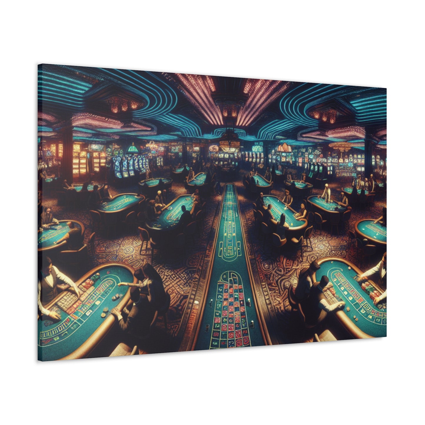 Gilded Gambler's Ballroom - Canvas