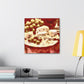 Cheese and Grapes Ablaze - Canvas