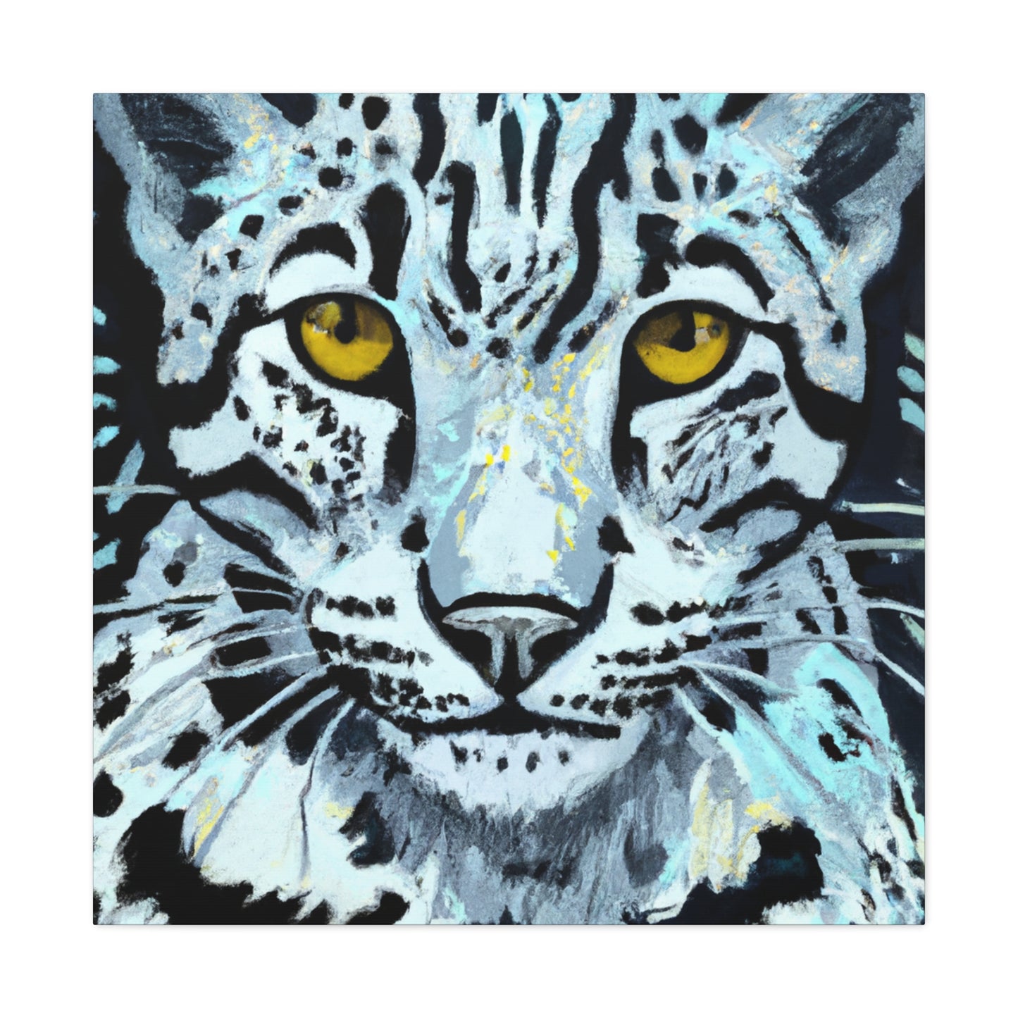 Clouded Leopard Enchantment - Canvas