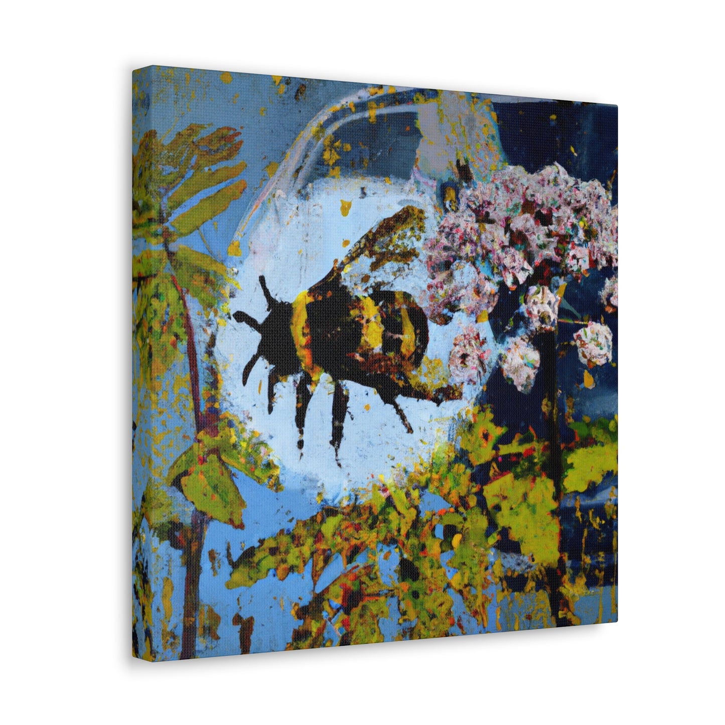 Bumblebee Buzzing Bright - Canvas