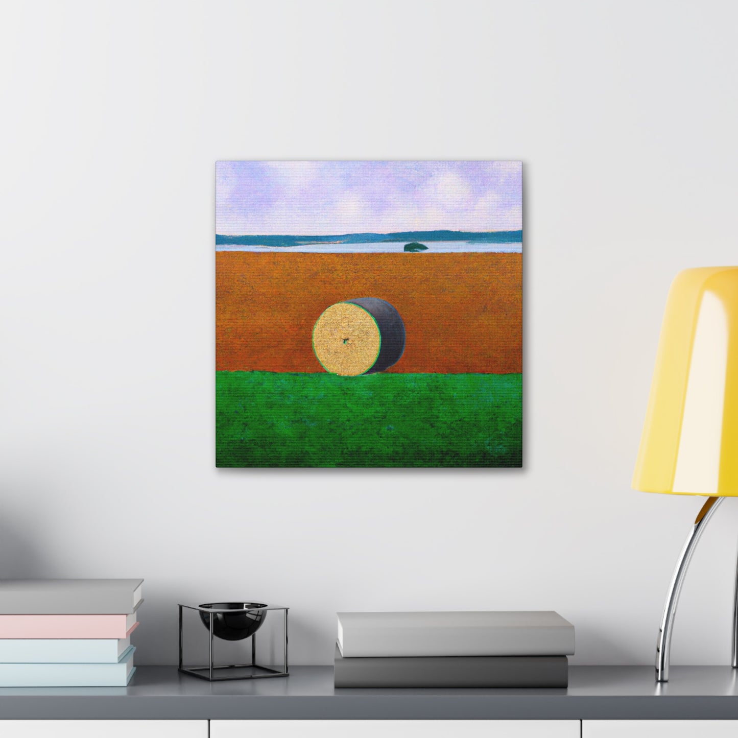 "Hay Balletic Dreamscape" - Canvas