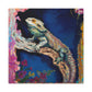 Reptilian Regal Beauty - Canvas