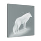 Arctic Wolf Splendor - Canvas