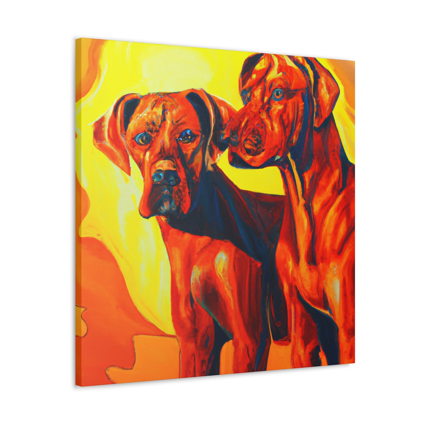 Ridgeback in Surrealism - Canvas