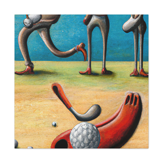 "Golfers' Dreamscape" - Canvas