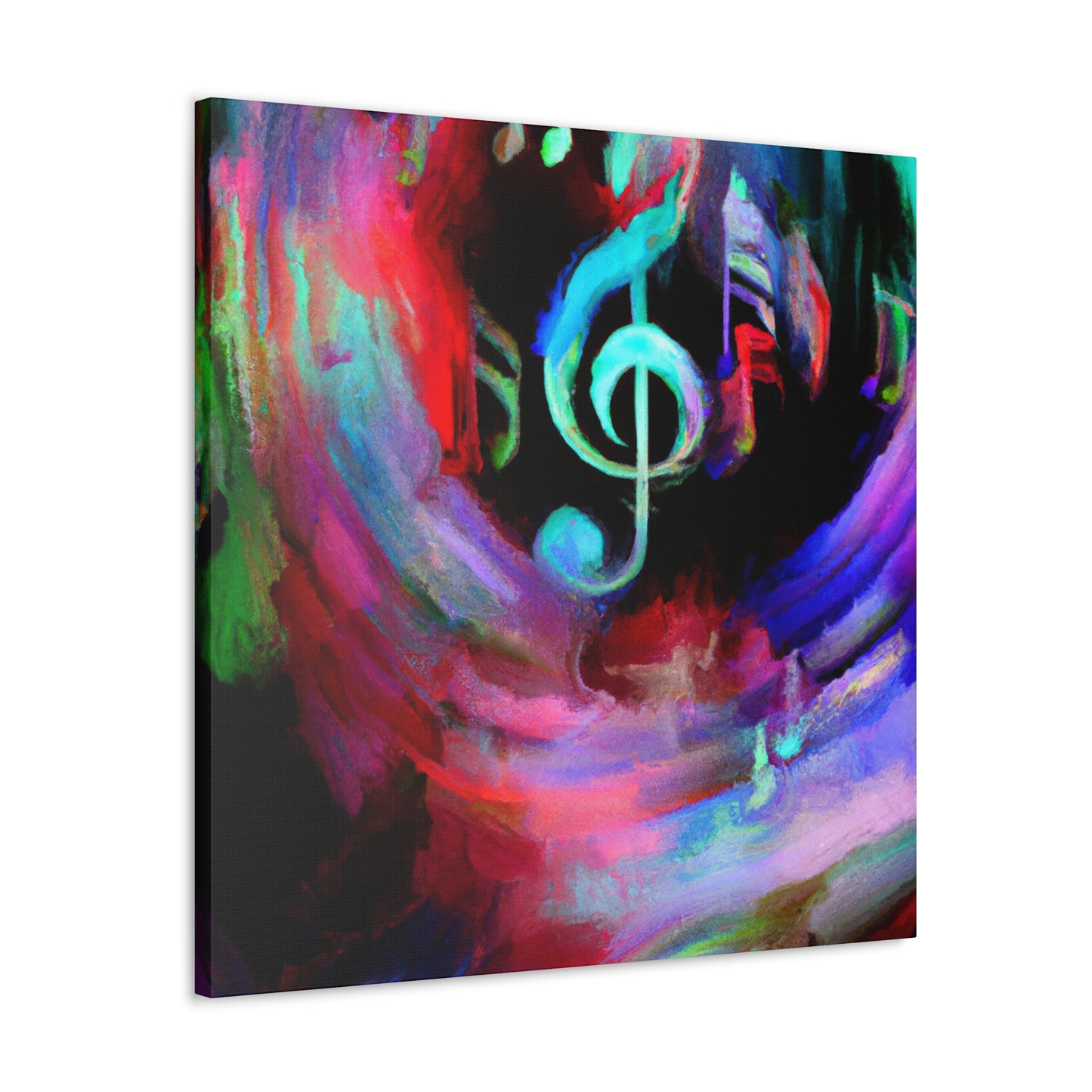 "Rhythm of the Notes" - Canvas