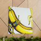 Bananna in Steampunk Time - Canvas