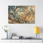 Gilded Whispers of Elegance - Canvas