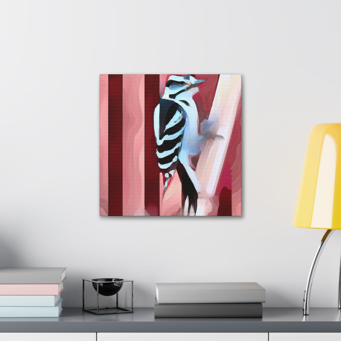 Downy Woodpecker Dreams - Canvas