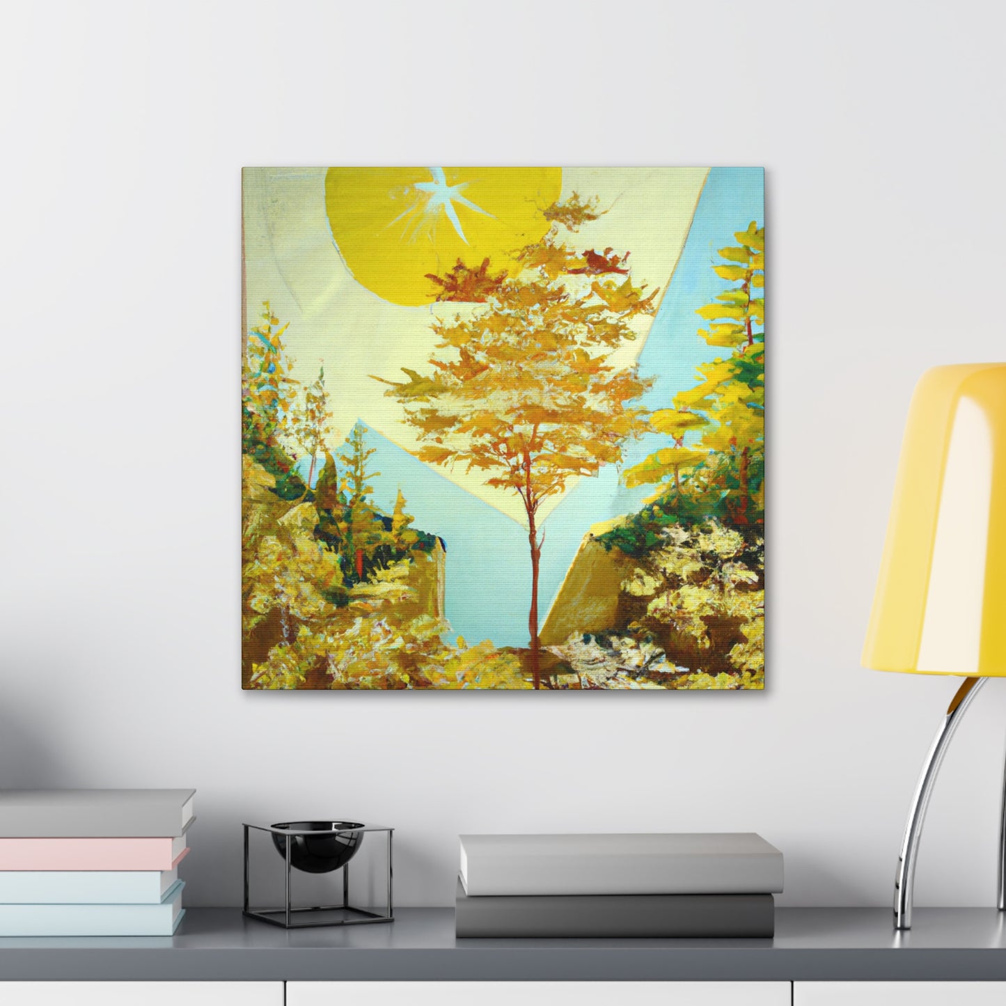 "Maple Majestic Mystery" - Canvas