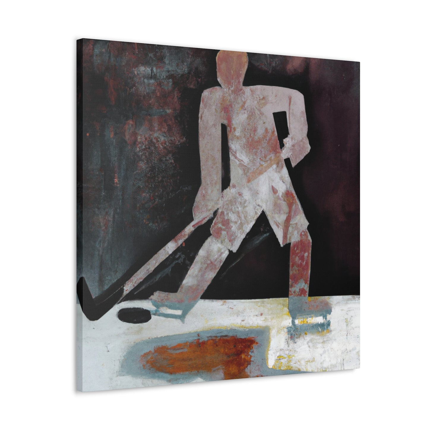 Hockey on Canvas - Canvas