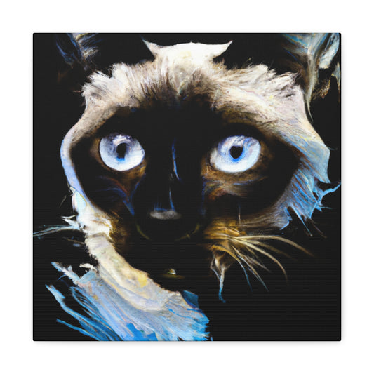 Siamese Legacy Portrait - Canvas