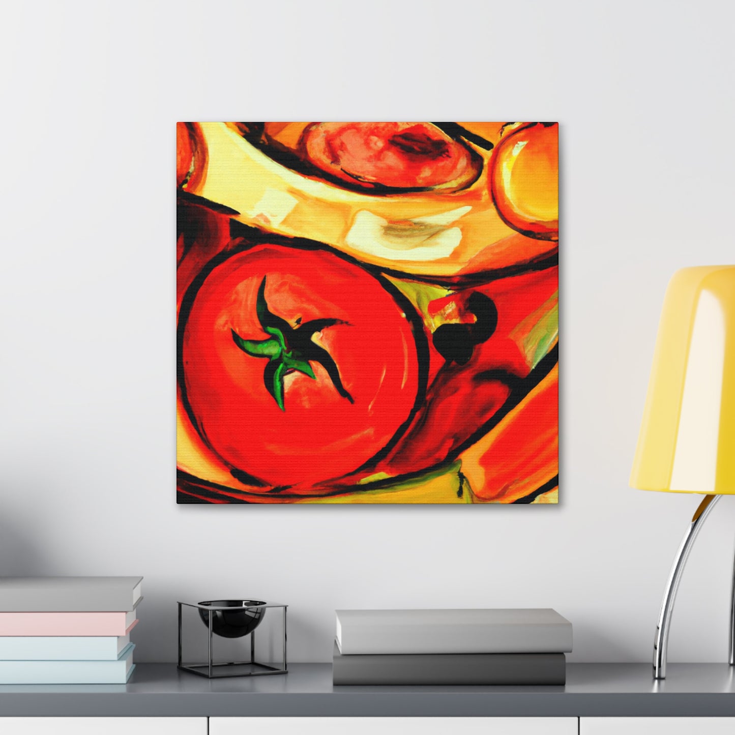 Tomato Fauvist Vision - Canvas