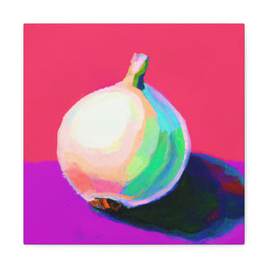 Onion Minimalism Art - Canvas